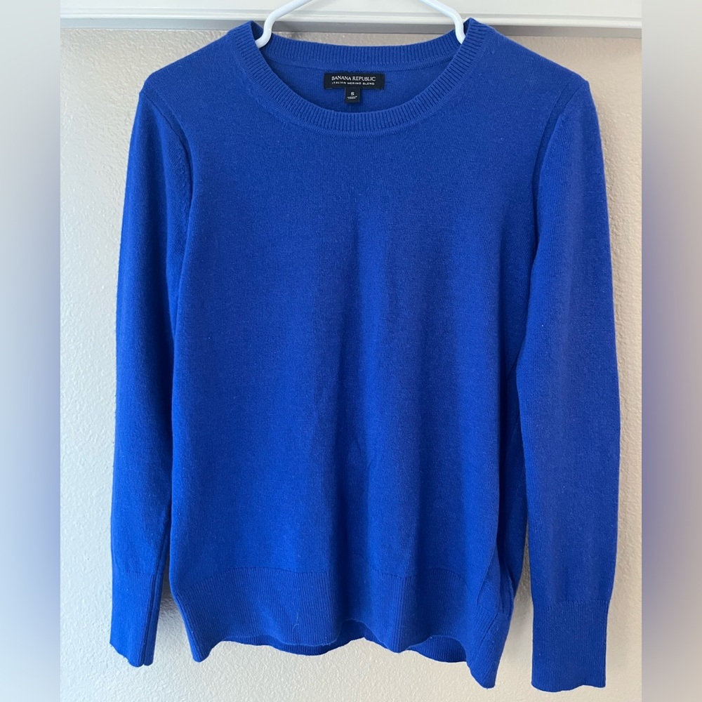 Banana Republic Royal Blue Knit Top